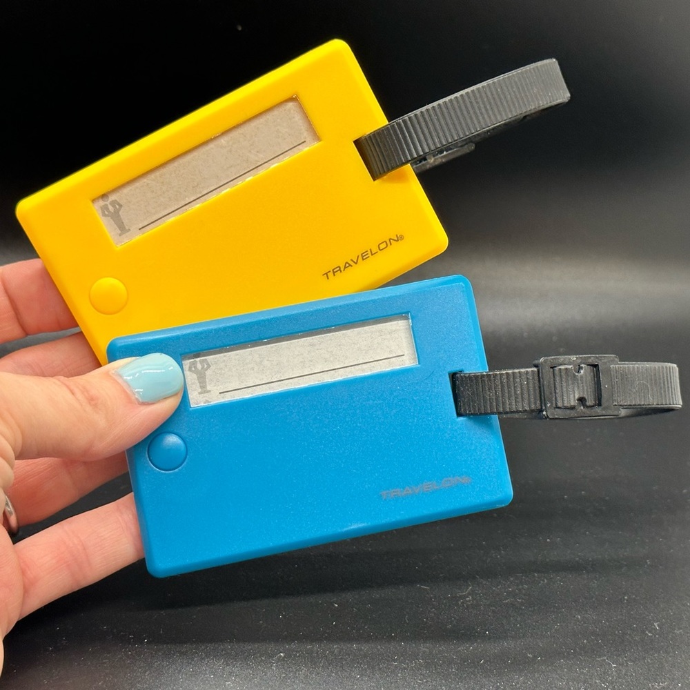 2 Travelon Luggage Tags